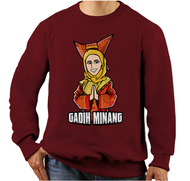 Crewneck Gadih Minang - Merah