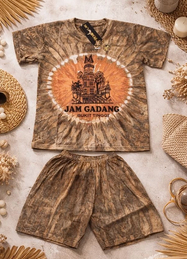 Baju Kaos Jam Gadang Anak-Anak