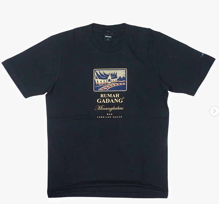 Baju Kaos Rumah Gadang Anak-Anak - Donker