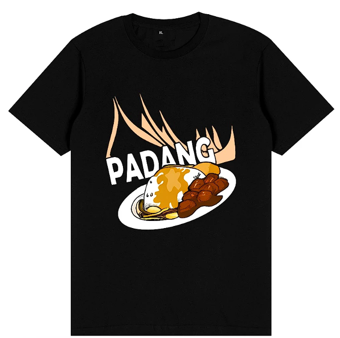 Baju Kaos Padang Dewasa - Hitam